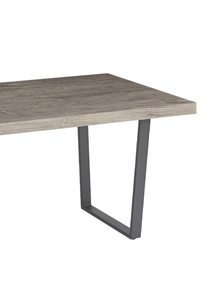 Mesa comedor 6 puestos Marcelo gris