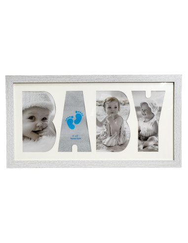 Marco foto Baby blanco 23x43cm