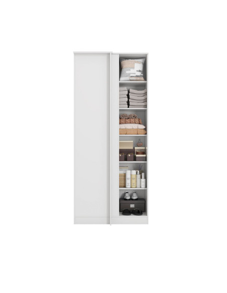 Closet 1 puerta modular esquinero 100cm