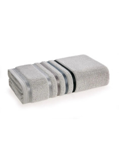 Toalla de baño Lumina 500gr 86x150 cm Gris Perla/Gris