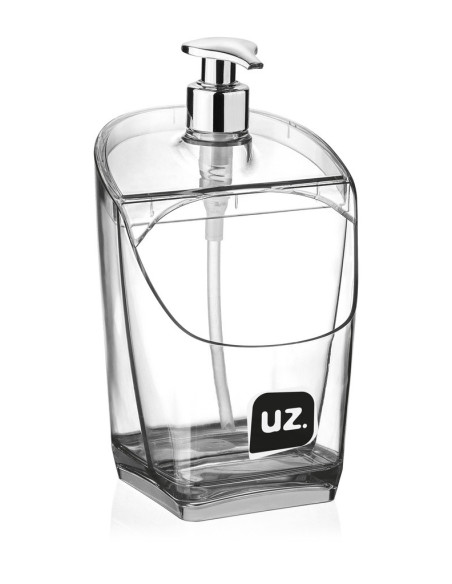 Dispensador jabón porta esponja clear