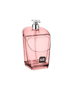 Dispensador jabón porta esponja rosado