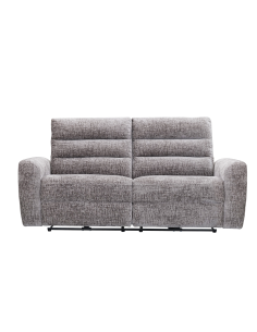 Sofá reclinable 3 cuerpos Lima gris