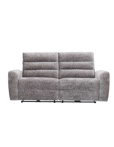 Sofá reclinable 3 cuerpos Lima gris