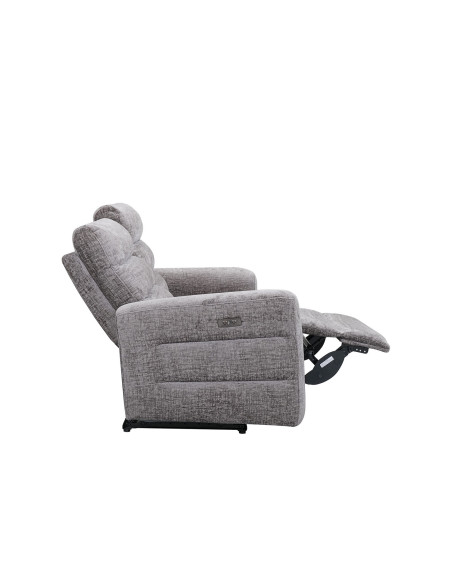 Sofá reclinable 3 cuerpos Lima gris