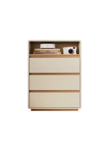 Cómoda 3 cajones Aiko beige