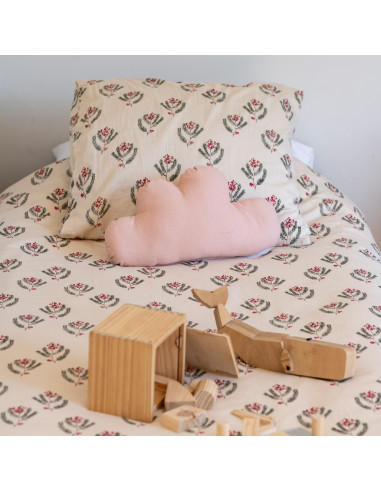 Cojín Kids Nube Rosada 45x25cm - Textil Hogar Infantil