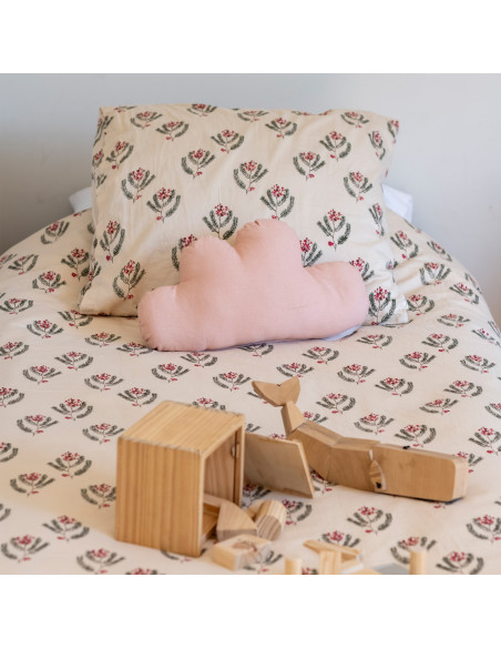 Cojín Kids Nube Rosada 45x25cm - Textil Hogar Infantil