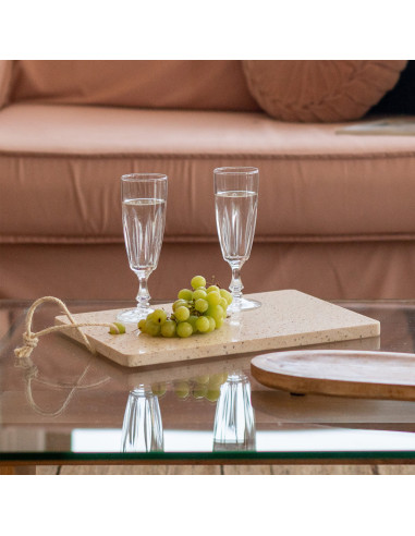 Tabla Aperitivo Terrazzo 24x35x1,5cm - Elegante y Práctica