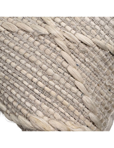 Cojín Rombos Tejido Crudo 45x45 cm - Decoración Textil Hogar