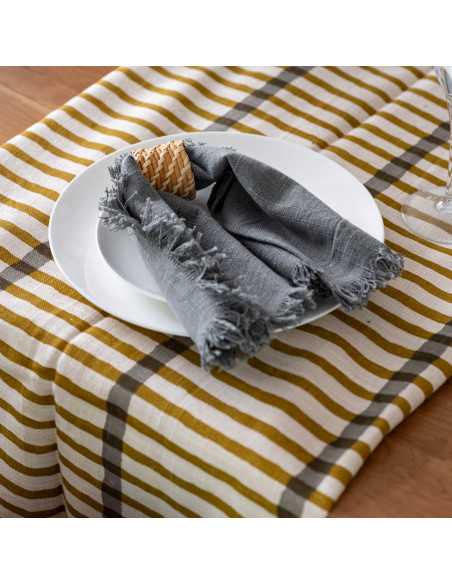 Set 2 Servilletas Gris 45x45cm - Decora tu Mesa de Comedor