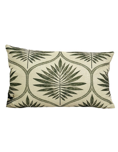 Cojín Hojas 30x50 cm - Decoración Natural para tu Hogar