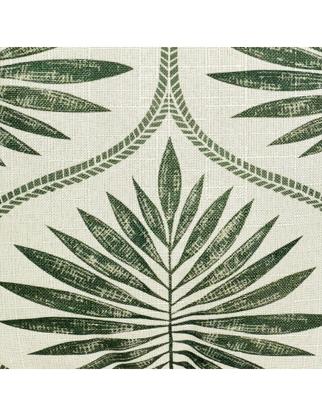 Cojín Hojas 42x42cm - Decoración Natural para tu Hogar