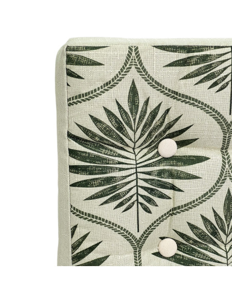 Cojín Silla Hojas 40x40 cm - Estampado Natural y Fresco