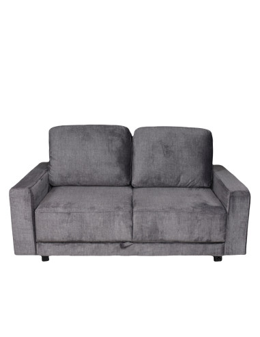 Sofá cama Bharu gris oscuro