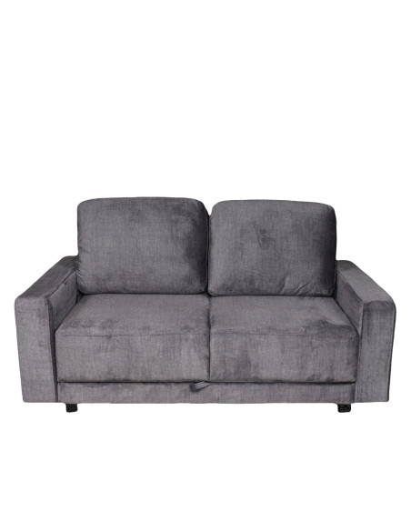 Sofá cama Bharu gris oscuro