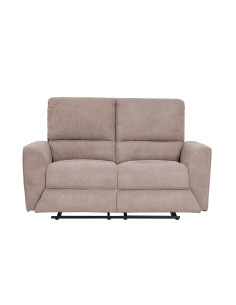 Sofá reclinable 2 cuerpos Alaska beige