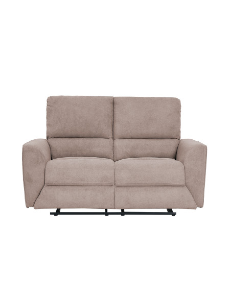 Sofá reclinable 2 cuerpos Alaska beige