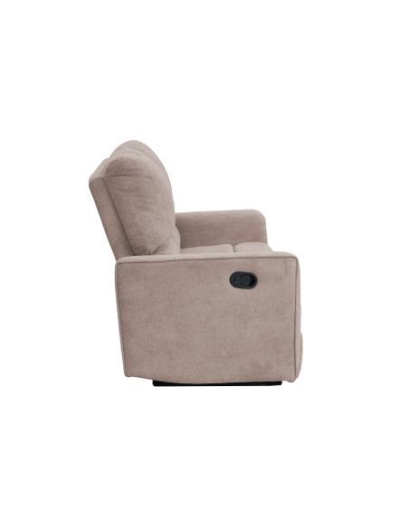 Sofá reclinable 2 cuerpos Alaska beige
