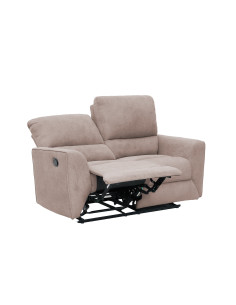 Sofá reclinable 2 cuerpos Alaska beige 2