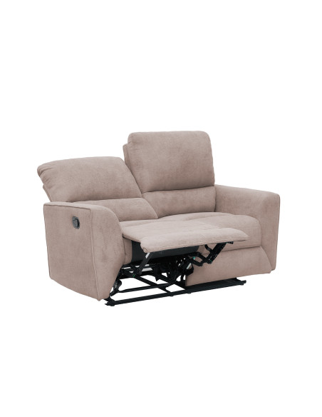Sofá reclinable 2 cuerpos Alaska beige