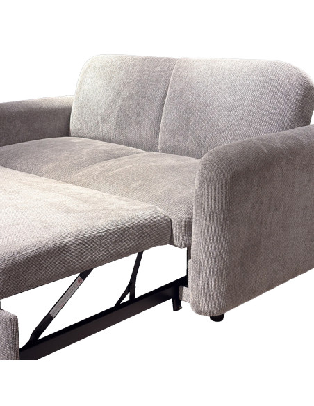 Sofá cama Boreal gris oscuro