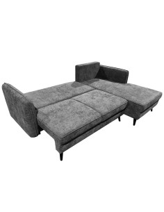 Sofá seccional derecho Odense gris 2