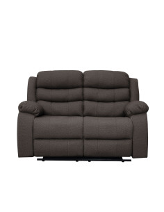 Sofá reclinable 2 cuerpos Boston café