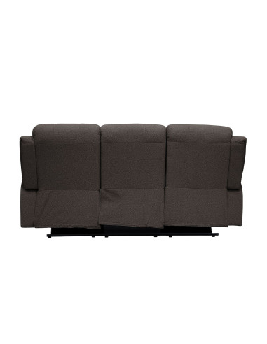 Sofá reclinable 3 cuerpos Boston café