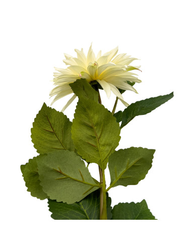 Calendula artificial blanca 72cm