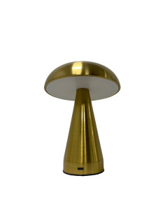 Lámpara hongo táctil Dorado 2