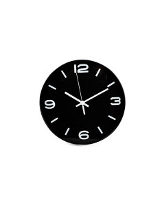 Reloj pared 29cm negro