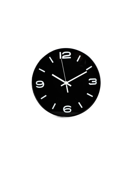 Reloj pared 29cm negro