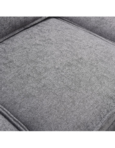 Sofá seccional cama Guido gris oscuro