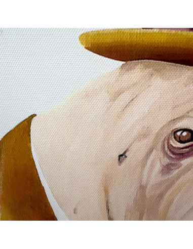 Canvas 30x40cm morsa pipa