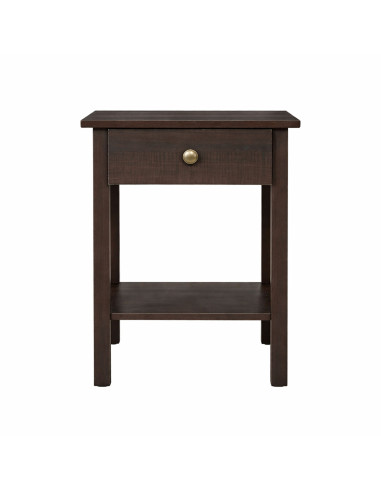 Velador 1 cajon Hana negro