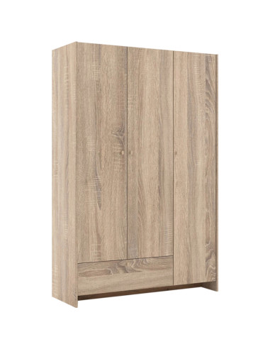 Closet 3 puertas Boegel café claro