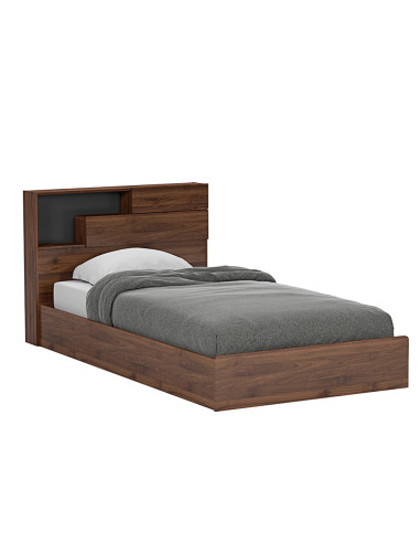 Cama 1,5 plazas Boegel café 200x105cm