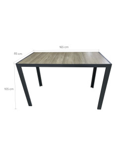 Mesa bar terraza 6 puestos Terra Up 2