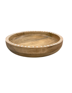 Bowl Madera Deco 20x20x5cm - Elegante y Funcional 2