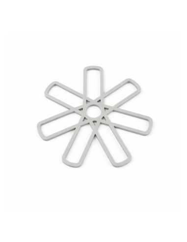 Posa Ollas de Silicona Resistente y Duradero - 15.8x15.8x0.55cm