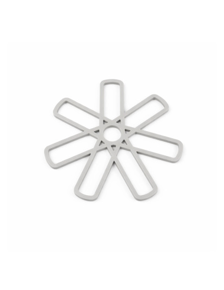 Posa Ollas de Silicona Resistente y Duradero - 15.8x15.8x0.55cm