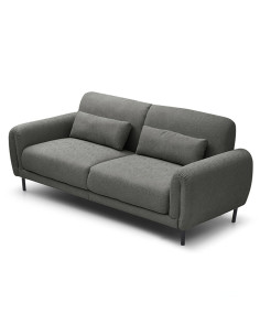 Sofá 3 cuerpos Lucia gris oscuro edición touch 2