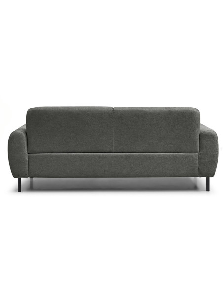 Sofá 3 cuerpos Lucia gris oscuro edición touch