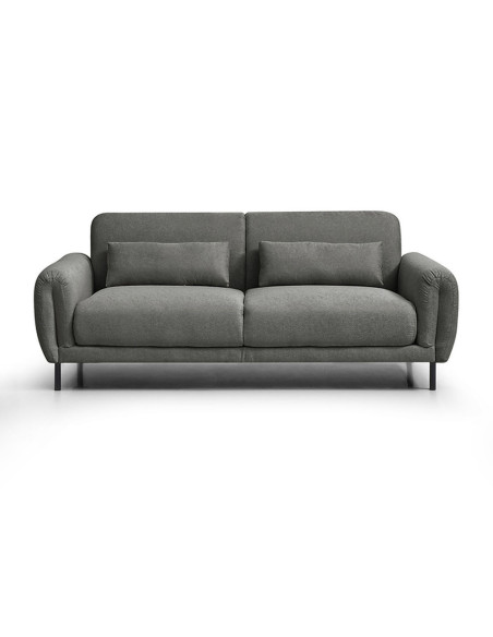 Sofá 3 cuerpos Lucia gris oscuro edición touch