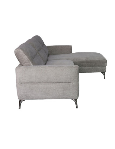 Sofá seccional Bruma gris oscuro