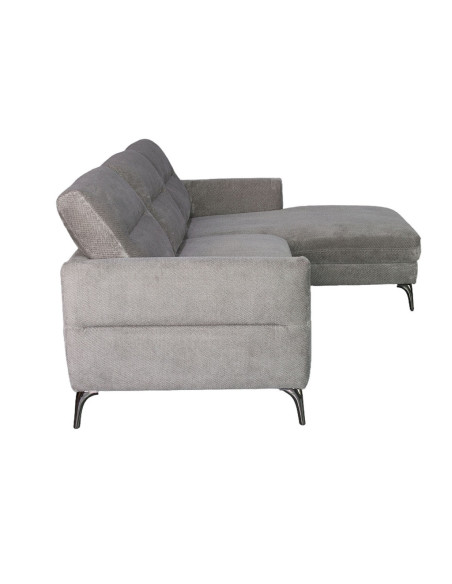 Sofá seccional Bruma gris oscuro