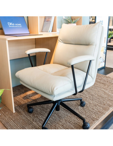 Silla de oficina Kyoto beige
