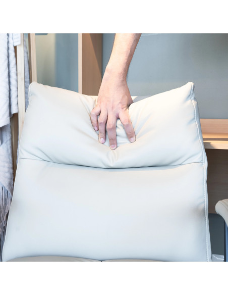 Silla de oficina Kyoto beige