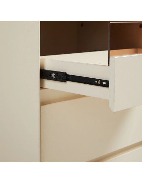 Cómoda Estonia 6 Cajones - Mueble de Dormitorio de Calidad